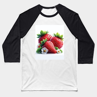 strawberries Baseball T-Shirt